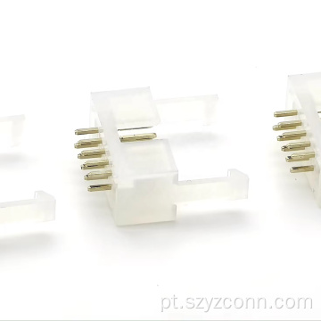 Conector de cabeçalho de caixa de 2,54 mm reto 10P